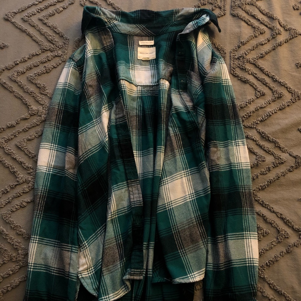 American Eagle Ahh-Mazingly Soft Boyfriend Flannel